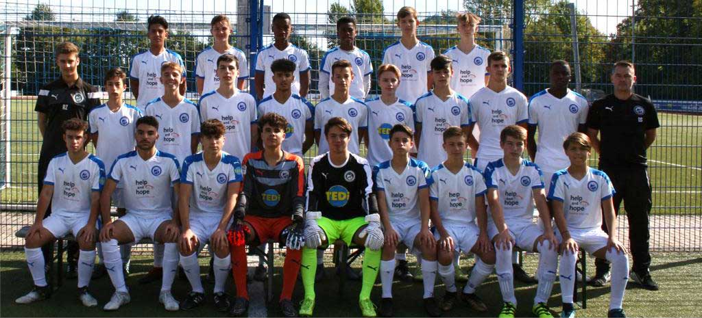 U16 Saison 2018 / 2019 Mannschaftsbild der U16 Saison 2018 / 2019