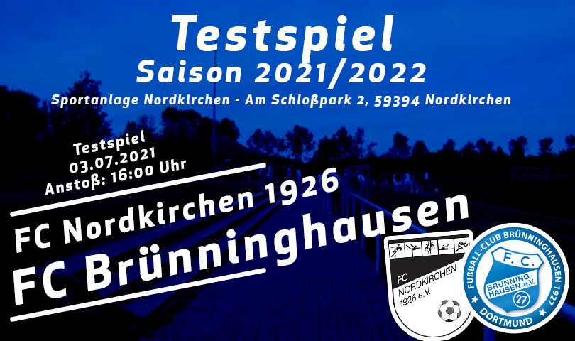 Testspiel FC Nordkirchen - FC Brünninghausen