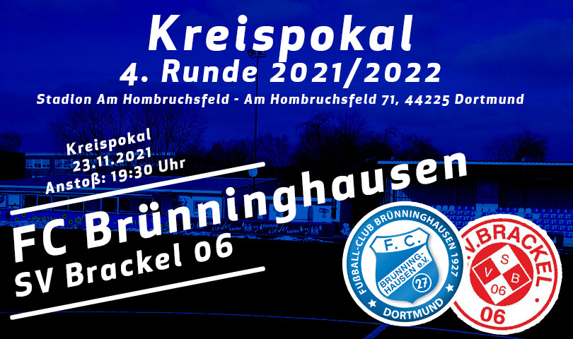 Vorbericht FC Brünninghausen - SV Brackel Kreispokal