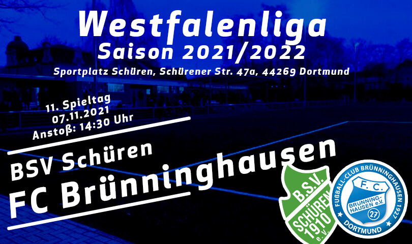 Vorbericht BSV Schüren - FC Brünninghausen