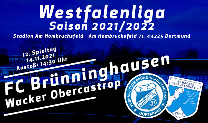 Vorbericht FC Brünninghausen - SV Wacker Obercastrop