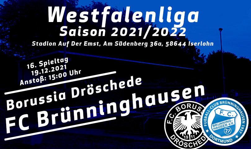 Vorbericht Borussia Dröschede - FC Brünninghausen