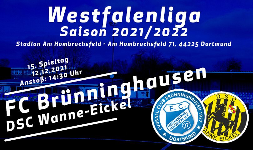 Vorbericht FC Brünninghausen - DSC Wanne-Eickel