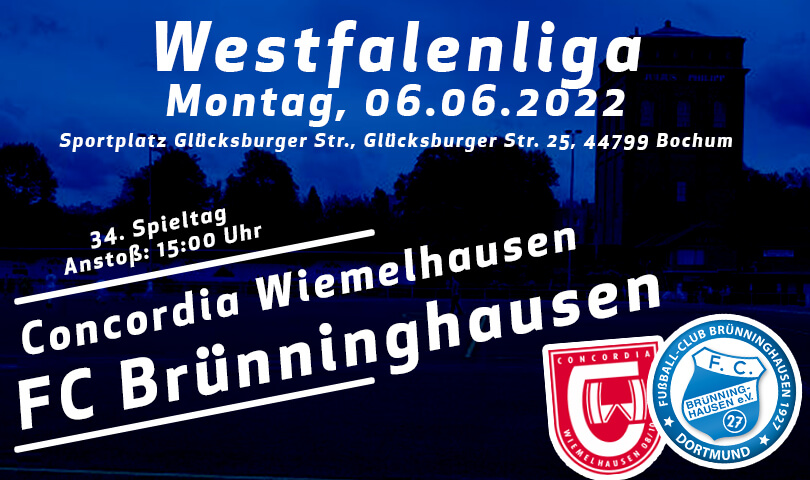 Vorbericht Concordia Wiemelhausen - FC Brünninghausen