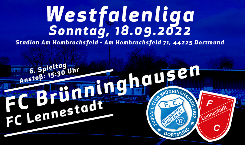 Vorbericht FC Brünninghausen - FC Lennestadt 6. ST 2022-2023